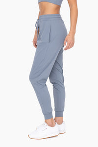 Solid Pleated Front Joggers - The Closet Factor