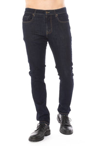 Men's Athletic Taper Rinse Blue Denim Jeans - The Closet Factor